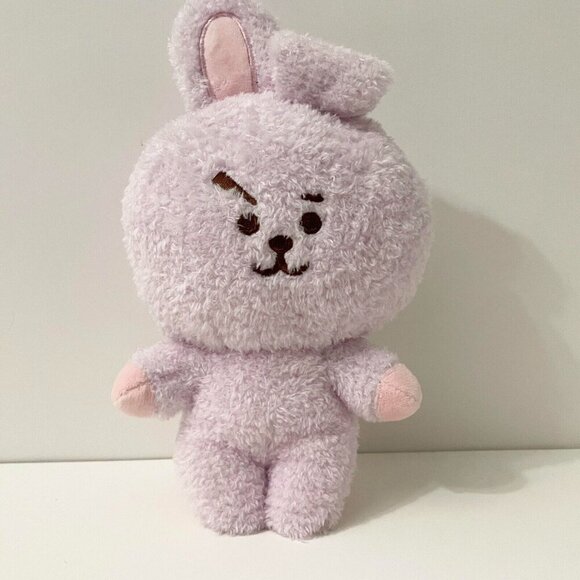 BTS BT21 Cooky Plush 7 Inch Tall Jungkook Line Friends Stuffed Animal Bunny - Picture 4 of 16